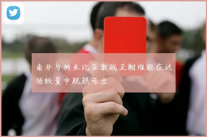 南非与纳米比亚激战正酣谁能在这场较量中脱颖而出